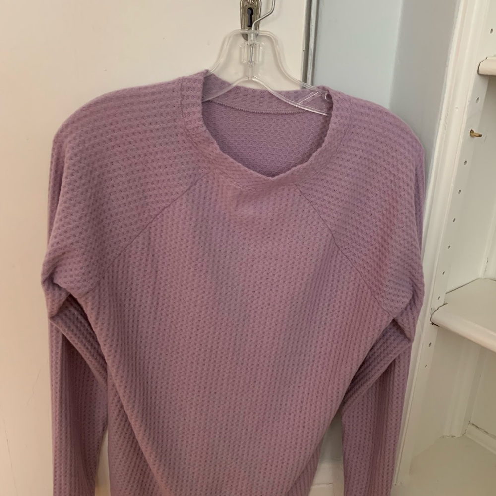 Purple American eagle sweater